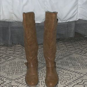 Steve Madden Cognac Boots